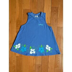 Vintage 90s OshKosh B'gosh Girls Tropical Tank Top Size 6